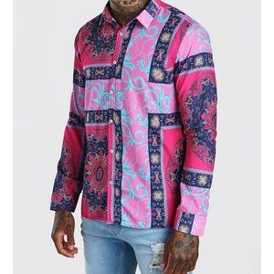 Baroque Long Sleeve Dress Shirt